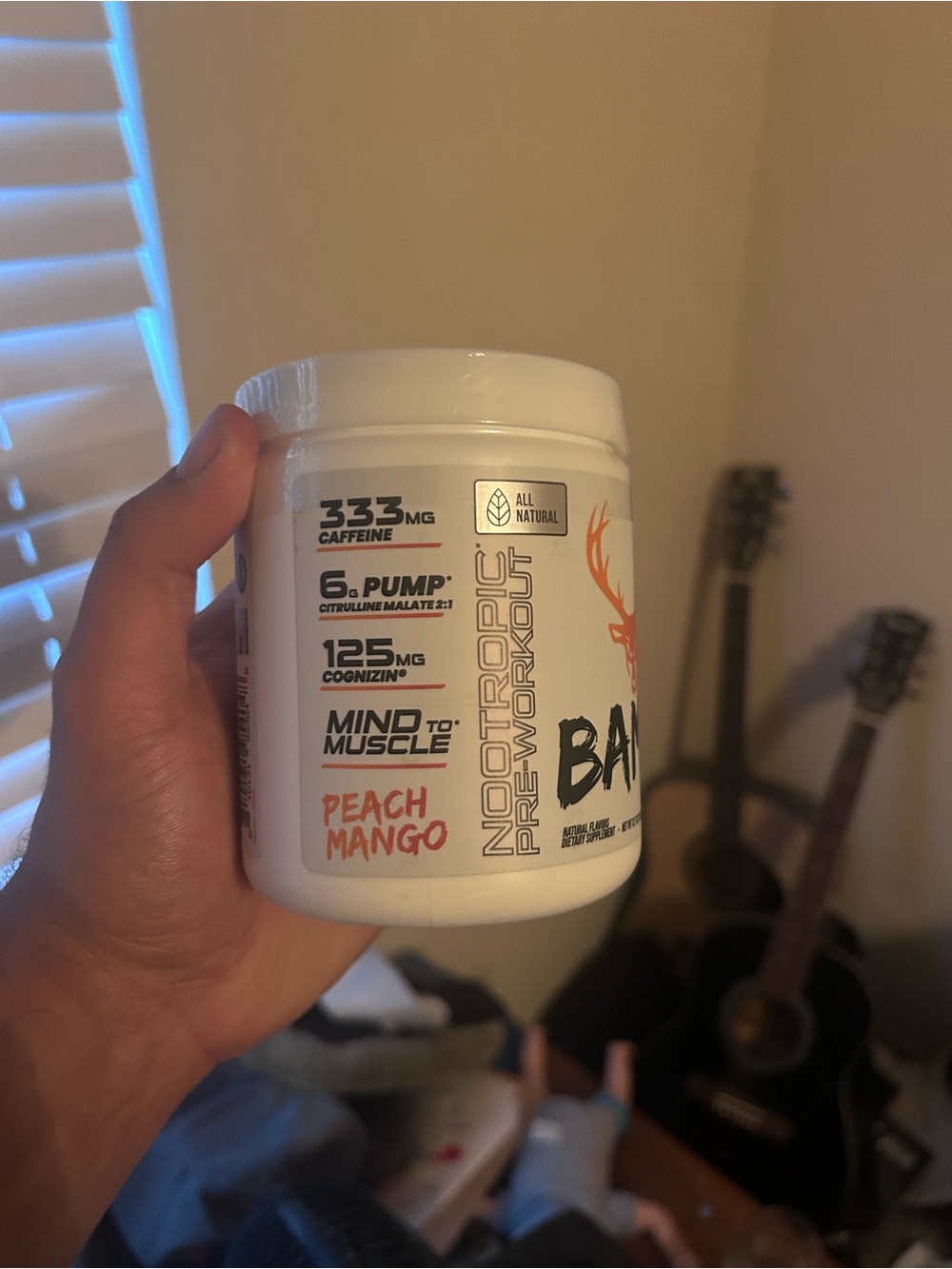 Bucked Up BAMF All Natural pre workout